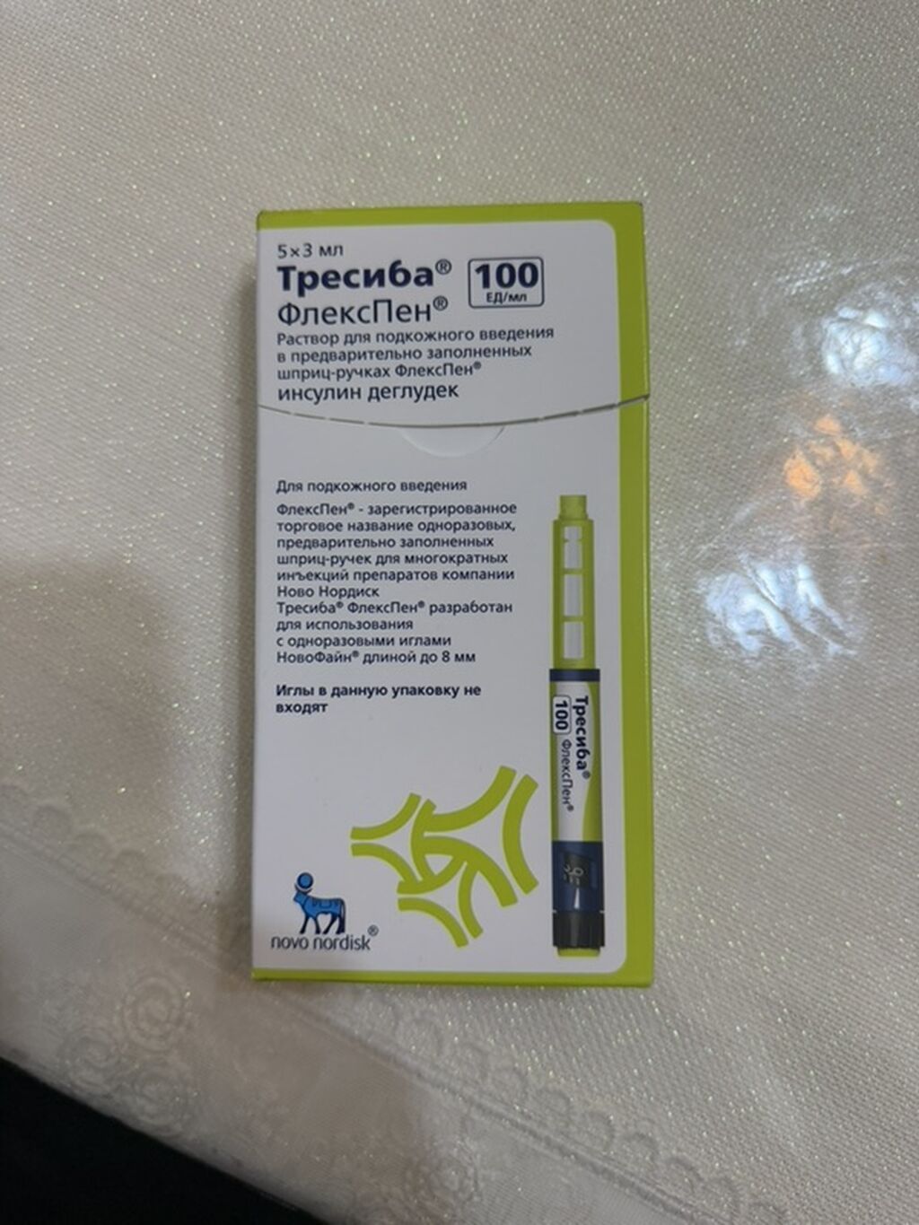 Məhsul: Tresiba FlexTouch (insulin deqludek) – 100 BV/ml İstehsalçı