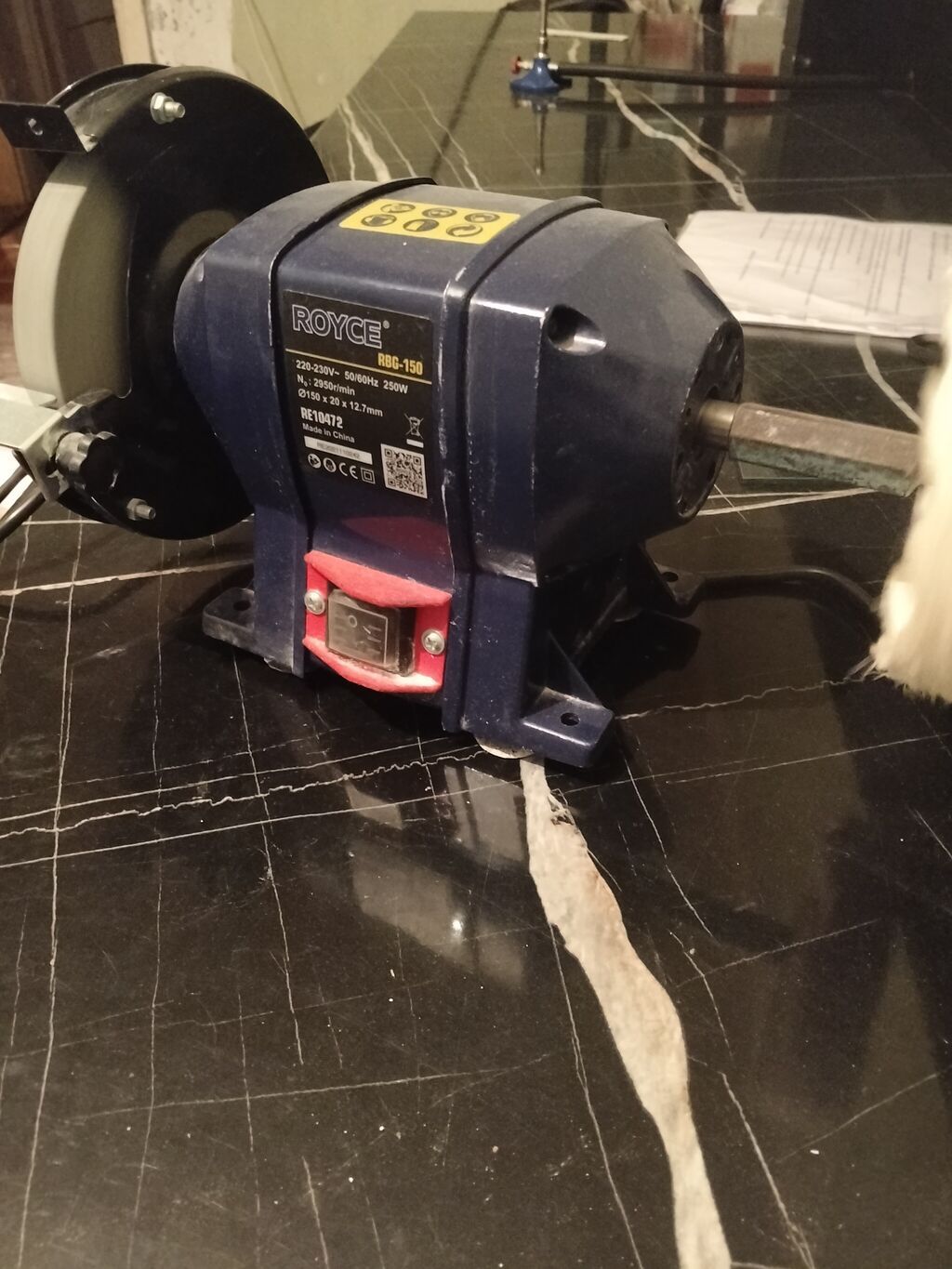 ROYCE RBG-150 iki tərəfli stolüstü daşlama aparatı - Model: RBG-150 -