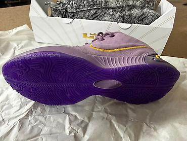 Məhsul: Nike LeBron NXXT Gen AMPD “Purple/Gold” basketbol krossovkası - şəkil 4