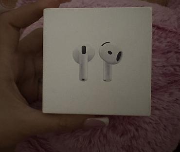 Apple AirPods 4, qutu açılıb sadəcə istifadə olunmayıb. Azca endirim - şəkil 2