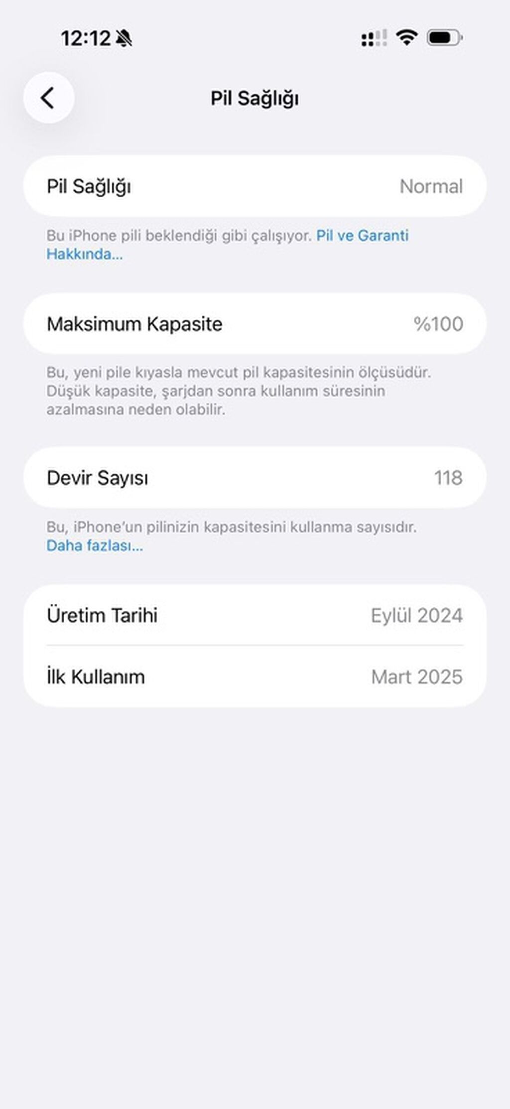 IPhone 16 Pro Max, 512 GB, Space Gray, Barmaq izi, Simsiz şarj, Face ID