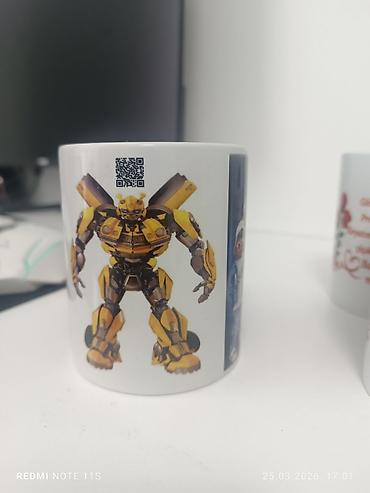 Fincanlar, rəng - Ağ, Keramika, 1 əd - şəkil 2