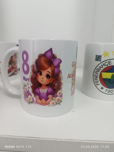 Fincanlar, rəng - Ağ, Keramika, 1 əd - şəkil 4