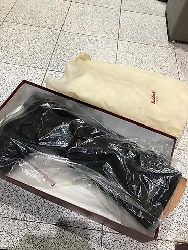 Baldinini Trend qadın çəkmələri - Rəng: qara - Material: zamşa (suet) - şəkil 4