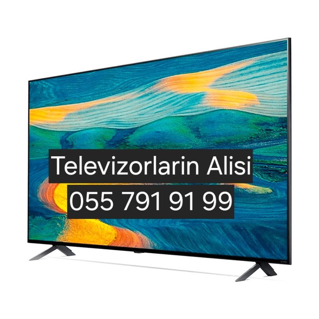 Televizorların Alışı xidməti - Hər marka və ölçüdə televizorların
