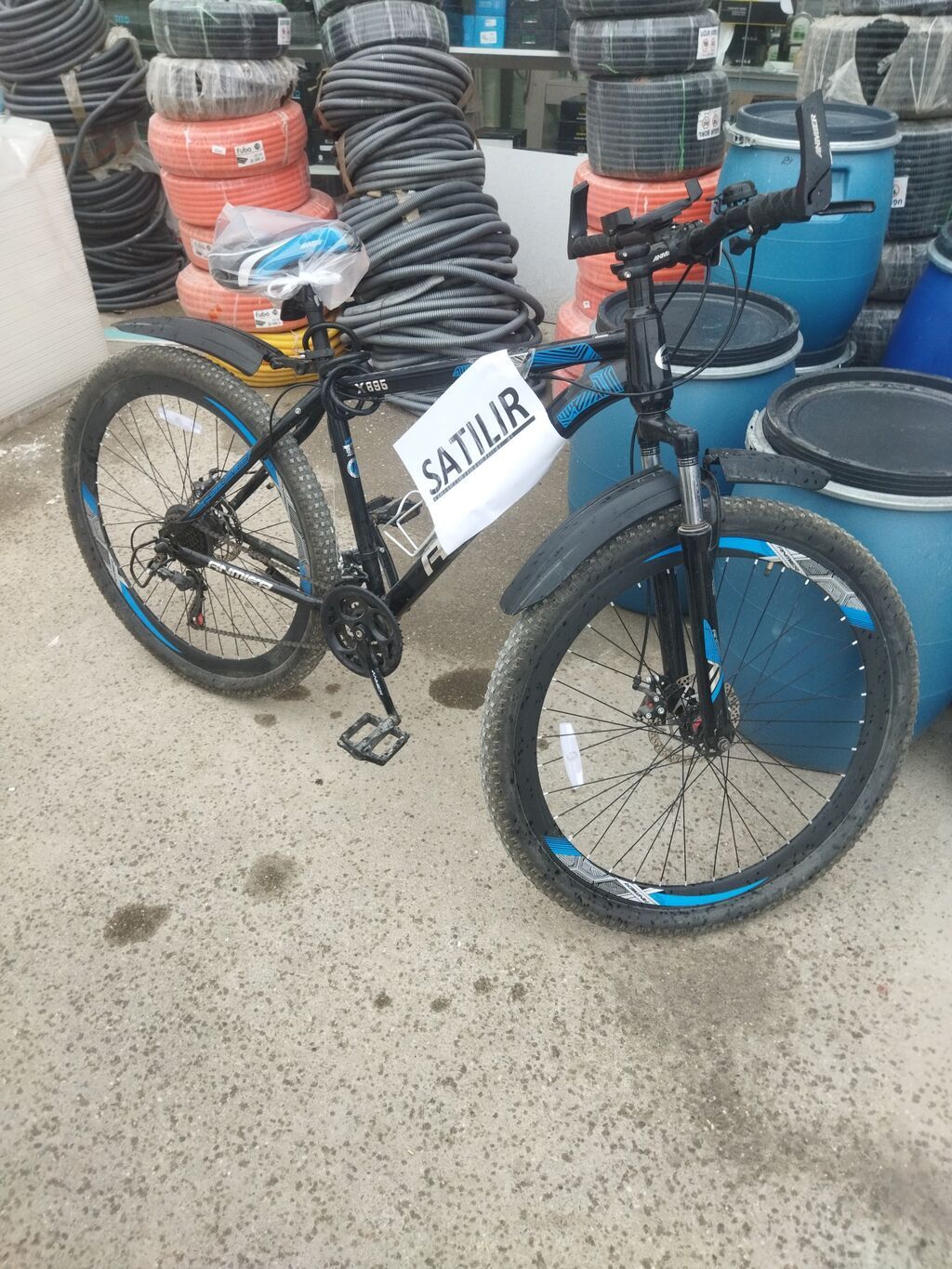 Dağ velosipedi – 26" təkər, disk əyləclər, çox sürətli ötürücülər