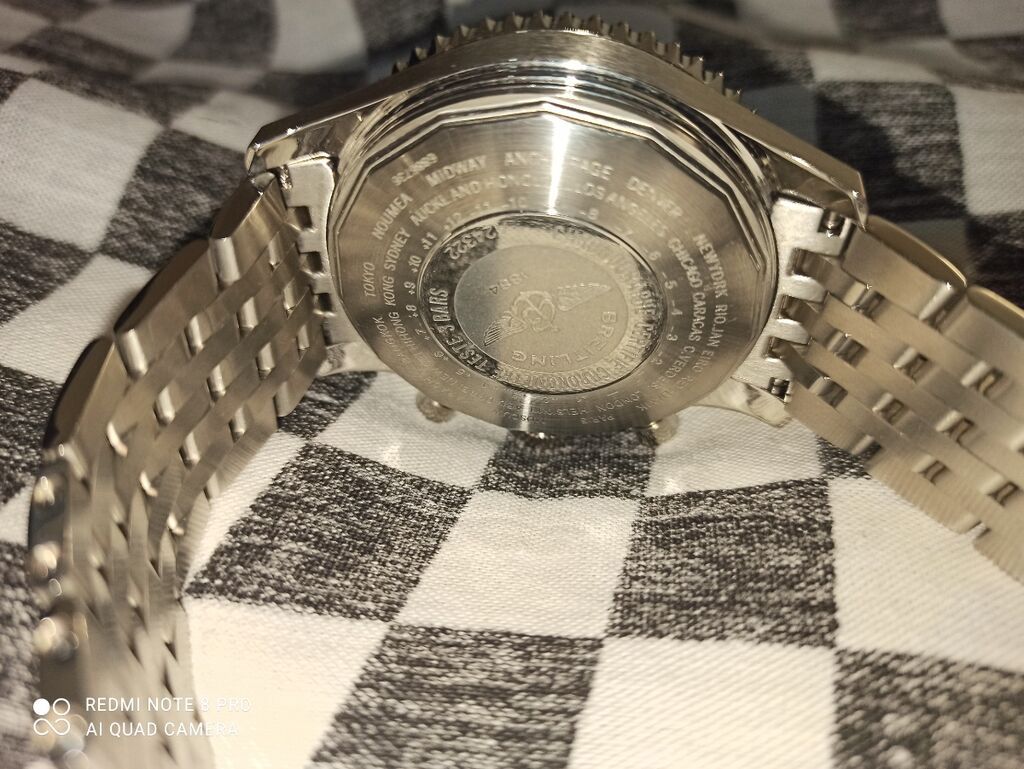 Qol saatı, Breitling, rəng - Qara