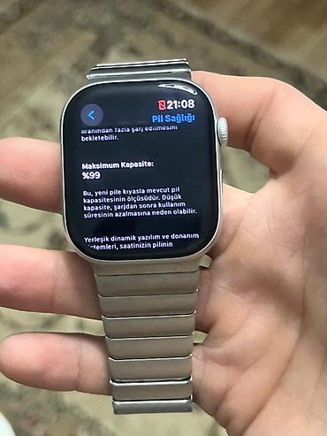 Yeni, Smart saat, Apple, Аnti-lost, rəng - Gümüşü - şəkil 4