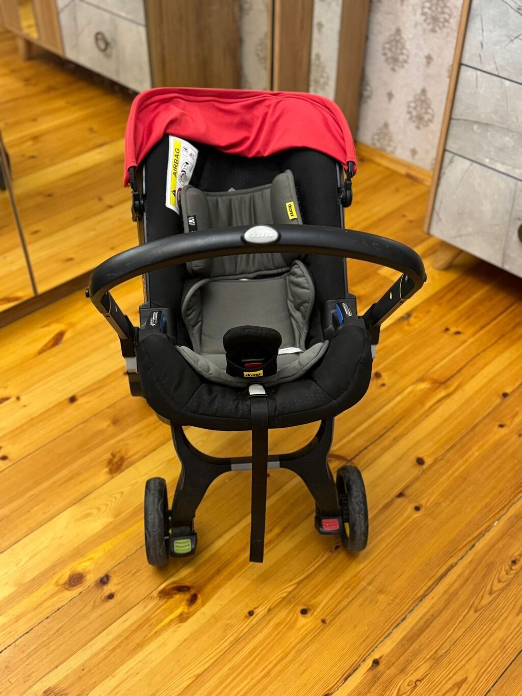 Doona+ 2-i 1-də uşaq avtomobil oturacağı və arabası - Model: Doona+