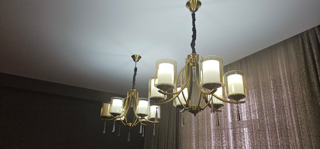 Çılçıraq, 6 lampa, Metal