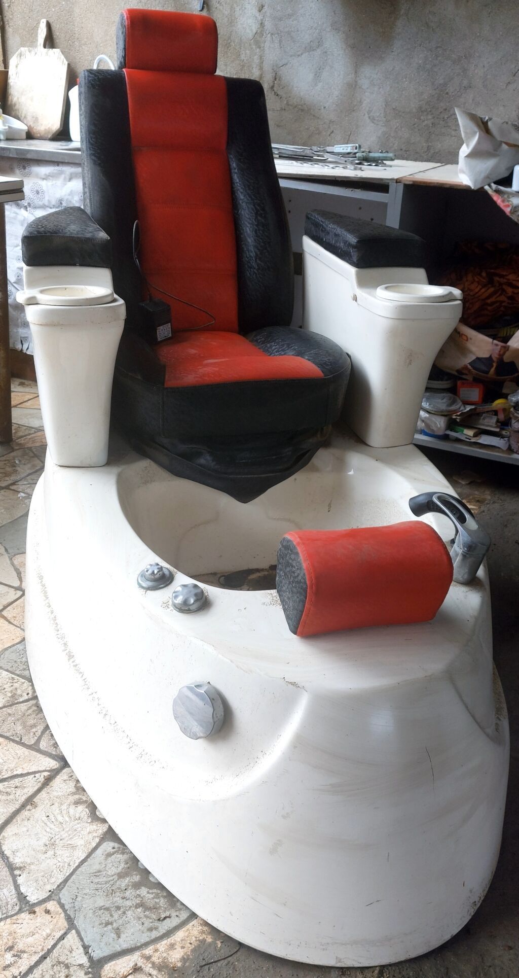 Pedikür Spa Kreslosu və Vanna Komplekti - Salonlar üçün nəzərdə