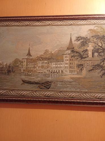 Divar üçün iri ölçülü pano/tablo – şəhər mənzərəsi - Mövzu: çay/kanal - şəkil 4