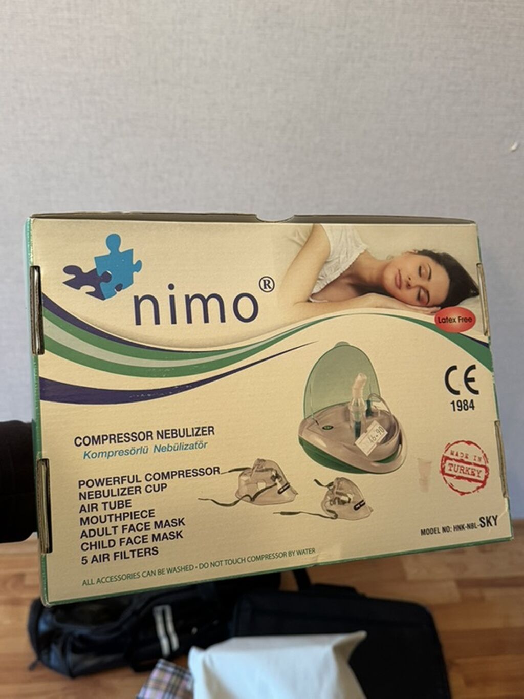 Nimo kompressorlu inqalyator nebulizator (Model: HNK-NBL SKY)