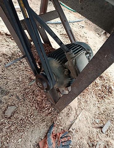 7,5 kv. 2900 abarot 3 faza Ağac emalı üçün stasionar elektrik - şəkil 2