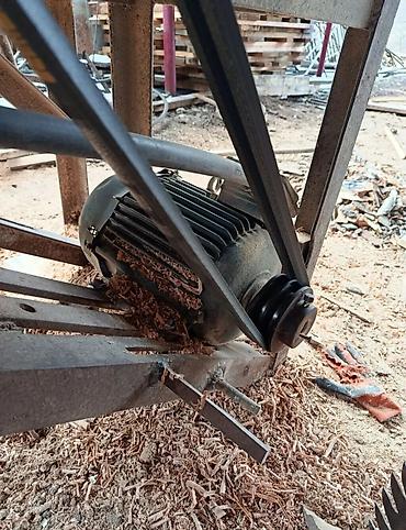 7,5 kv. 2900 abarot 3 faza Ağac emalı üçün stasionar elektrik - şəkil 3