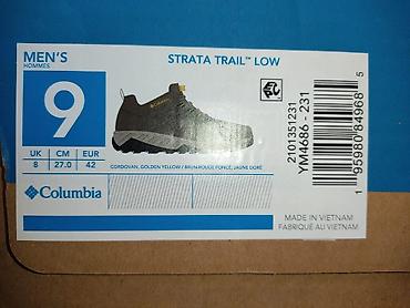 Columbia STRATA TRAIL Low – kişi trekking/dağçılıq ayaqqabısı - - şəkil 4