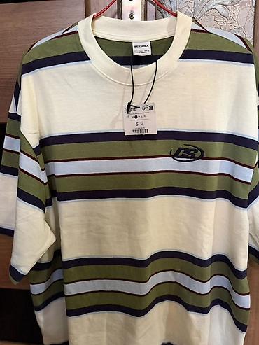 Futbolka, Bershka, S, rəng - Ağ - şəkil 3