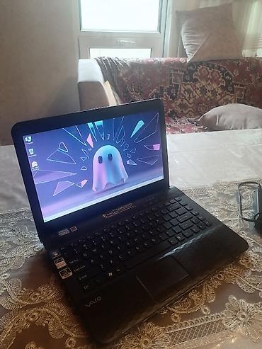 Sony VAIO noutbuk - Ekran: 14" (parlaq panel) - Korpus: qara - şəkil 3