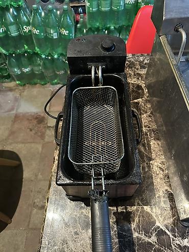 Mətbəx üçün elektrikli dərin yağda qızartma aparatı (fritöz) - - şəkil 3