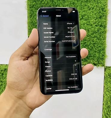 IPhone X, 256 GB, Space Gray, Zəmanət, Face ID, Sənədlərlə - şəkil 4