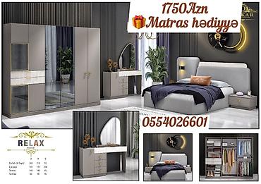 İkinəfərlik çarpayı, Dolab, Termo, Tumba, Yeni - şəkil 5