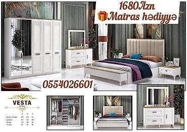 İkinəfərlik çarpayı, Dolab, Termo, Tumba, Yeni - şəkil 4