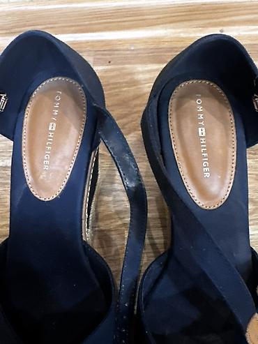 Tommy Hilfiger qadın platforma sandaleti 1 defe geyinilib 39 razmer - şəkil 5