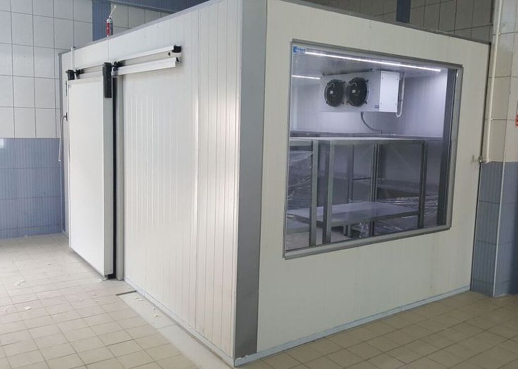 Sənaye tipli soyuducu kamera - Modul konstruksiya: sendviç