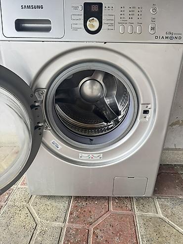 Samsung Diamond ön yükləməli paltaryuyan maşın - Yük tutumu: 6 kq - - şəkil 3