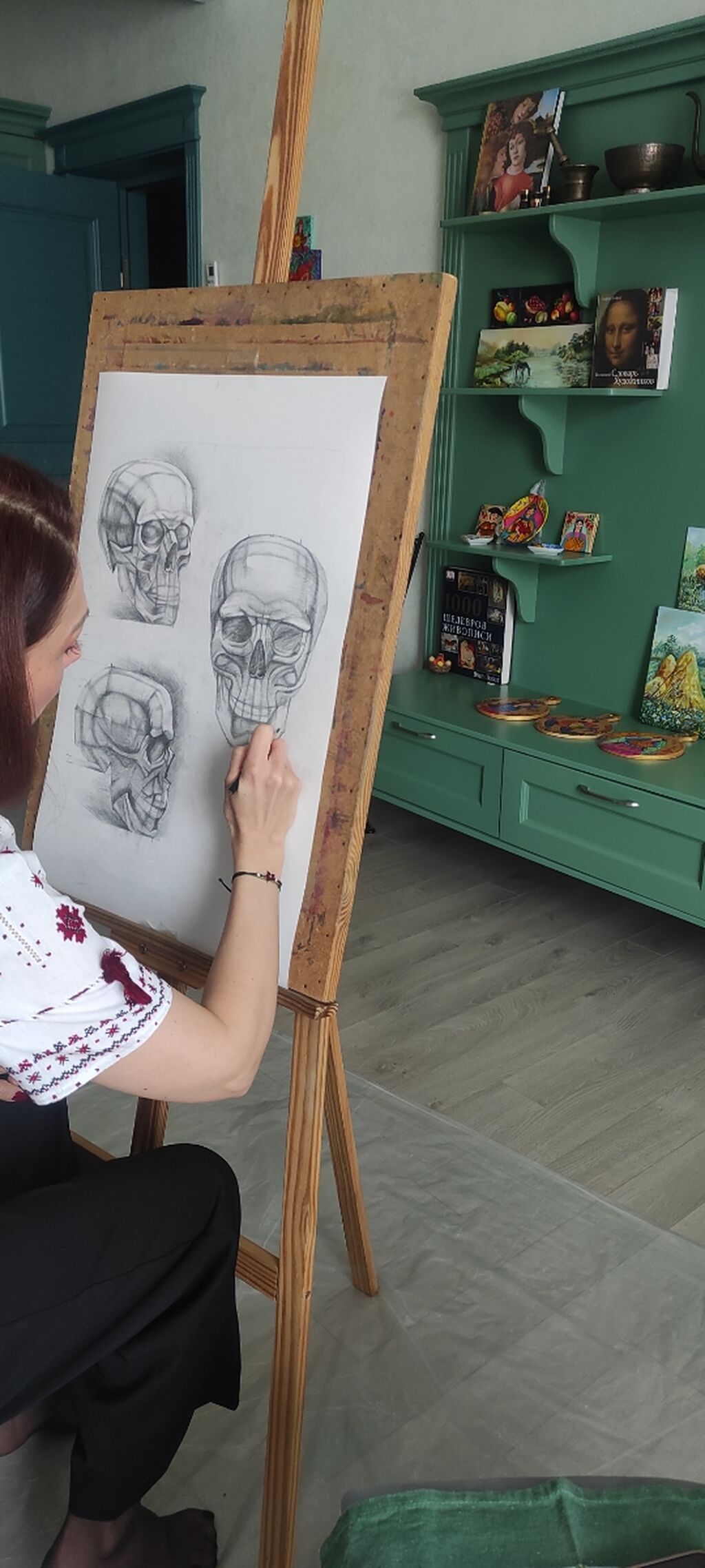 Rəsm dərsləri – akademik qrafika və sketçinq - Fərdi və kiçik qrup