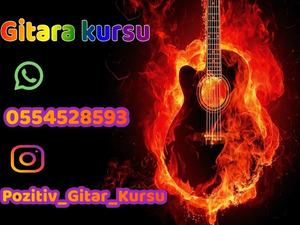 Pozitiv.gitar.kursu gitara dərslərinə Qış endirimi eledi🤗. Dersler