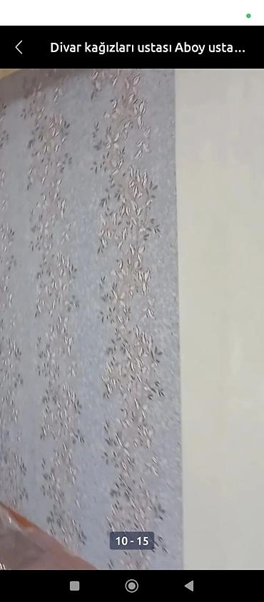 Aboy ustası malyar ustası emusiya şpoklyovka ustası laminat ustası - şəkil 4