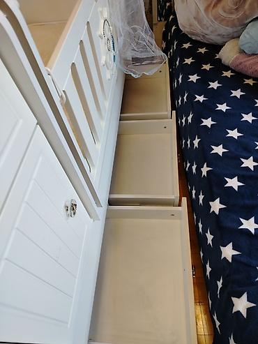 Oğlan və qız üçün, Dördbucaq, Beşik, Matras ilə, Yellənmə mexanizmsiz - şəkil 4