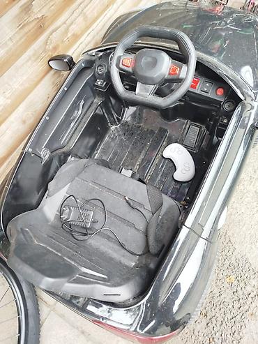 Uşaq üçün elektrikli mini avtomobil – qara rəng - Korpusu kupe tipli - şəkil 3