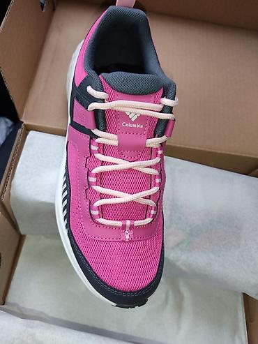 Columbia uşaq/trail idman ayaqqabısı – çəhrayı/qrafit - Model - şəkil 3