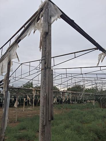 Sökülmüş istixana konstruksiyası - Metal karkaslı istixana çərçivəsi - şəkil 2