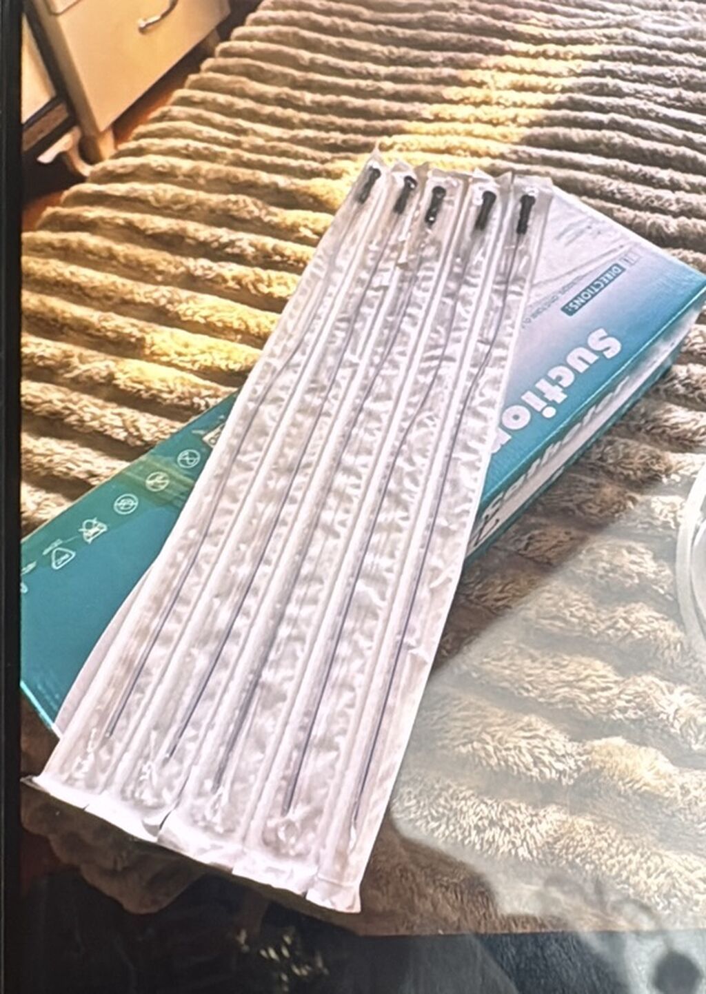 Məhsul: Steril tək‑istifadəlik tibbi sorma (suction) kateterləri