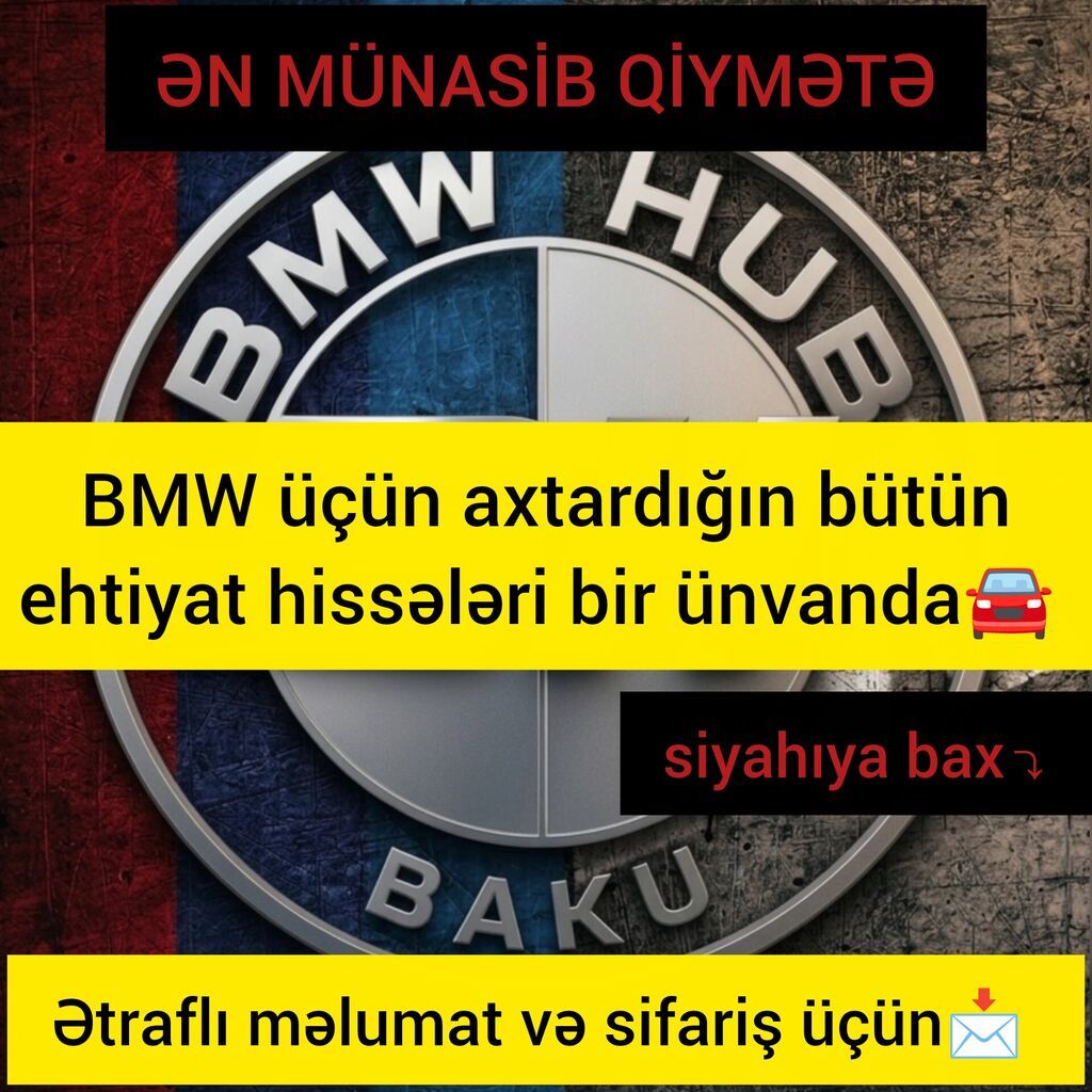Türkiyə və çin istehsalı🔥 ⚙️Buferlər (body kit)- e34, e36, e38, e39
