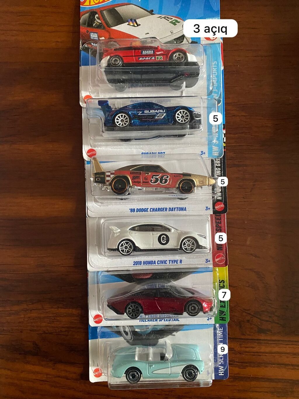 Honda, 2018 il, 1:64, Dəmir