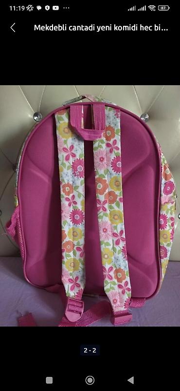 Məktəbli çantası.yeni kimidi,heç bir problemi yoxdu.Qız üçün - şəkil 3