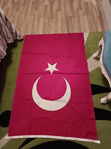 Türkiyə Cümhuriyyəti bayrağı satılır. ​Ölçüsü: Təxminən 100x150 sm - şəkil 4