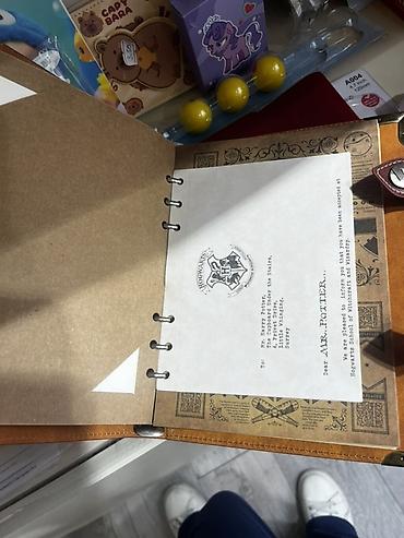 Harry Potter mövzulu dəftər – Gryffindor/Hogwarts dizaynı - Qapaq - şəkil 3