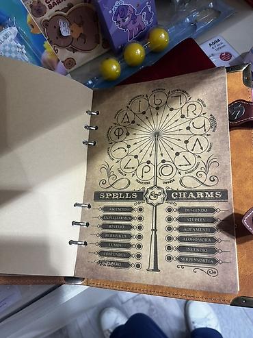 Harry Potter mövzulu dəftər – Gryffindor/Hogwarts dizaynı - Qapaq - şəkil 4