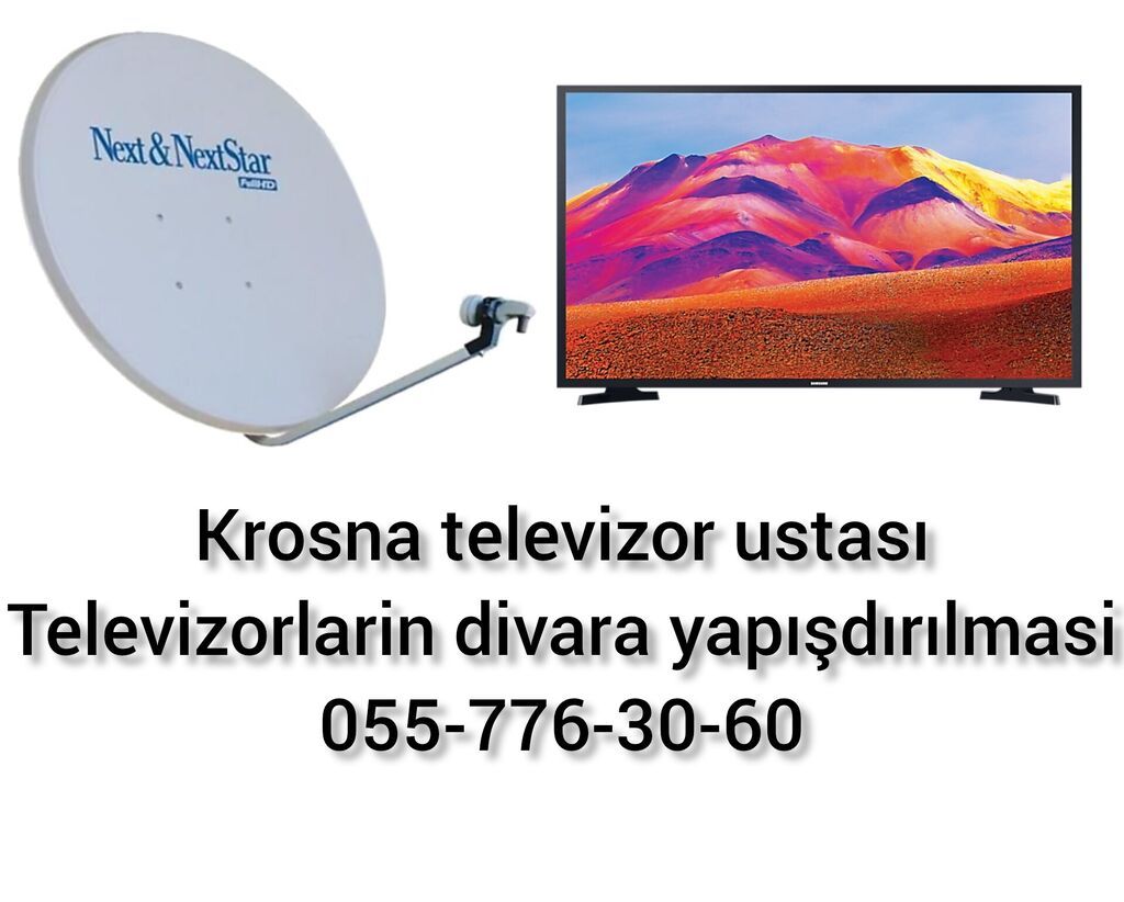 Peyk antenalarının quraşdırılması | Təmir, Quraşdırılma, Tənzimlənmə | Zəmanət