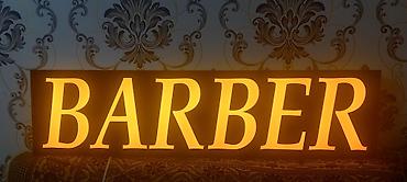 Barber reklamı.Yenidir.Orqsteklo (plastik) material ilə - şəkil 3