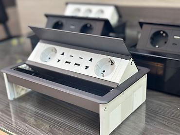 Masa içi rozetka (floorbox) Anbardan satış olduğu üçün qiymətlər bu - şəkil 2