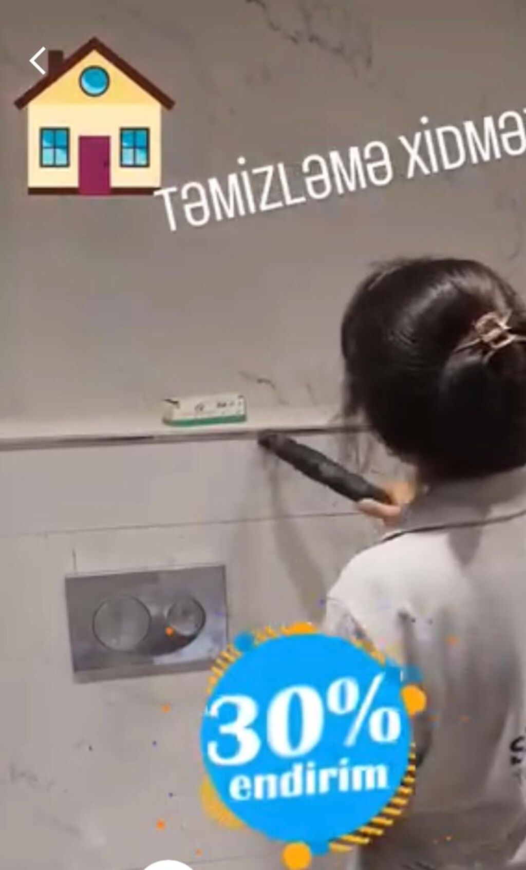 Təmizlik | Ofislər, Mənzillər, Evlər | Ümumi təmizlik, Gündəlik təmizlik, Təmirdən sonra təmizlik