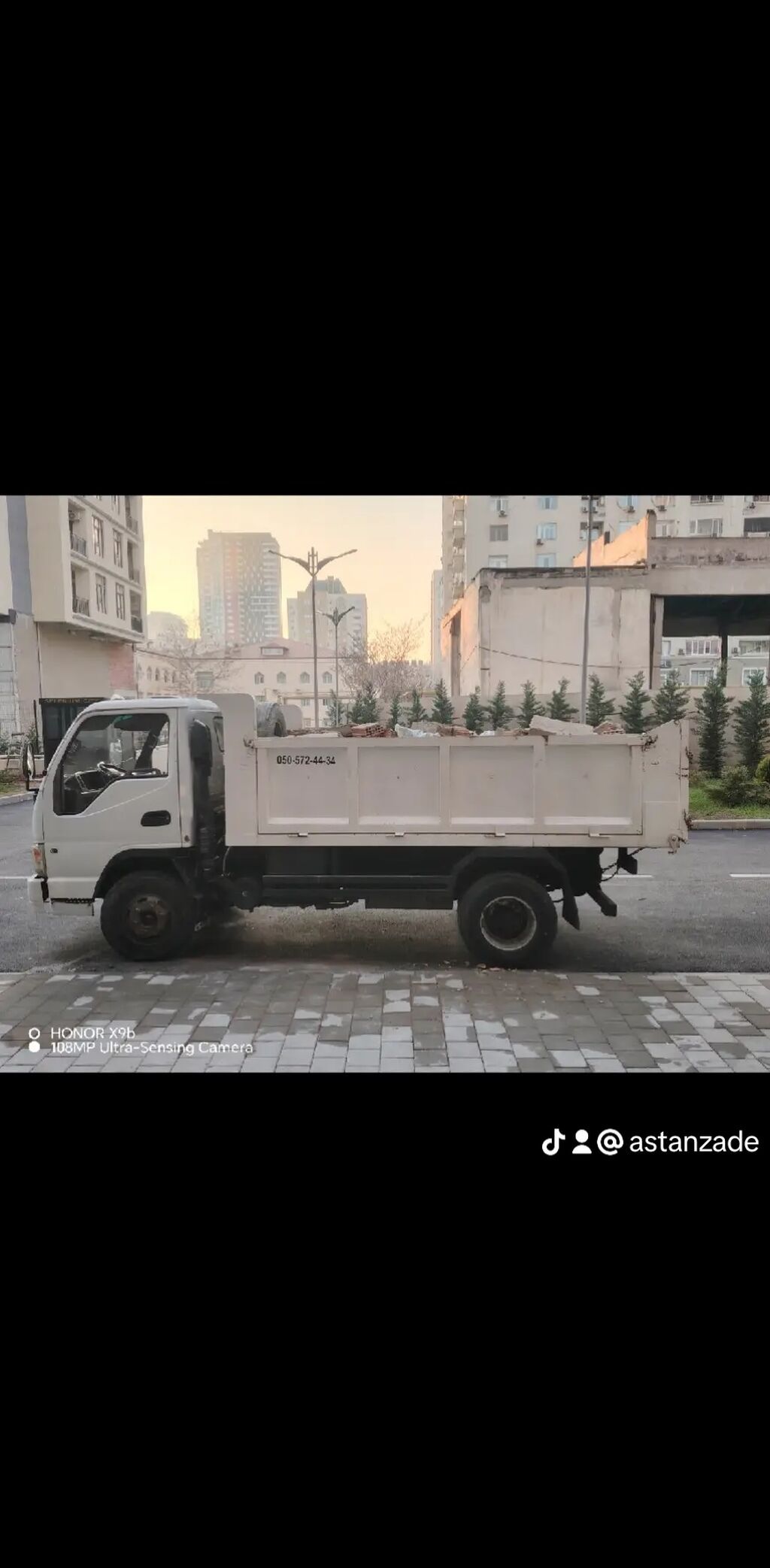 Tikinti-təmir tullantılarının daşınması və material çatdırılması